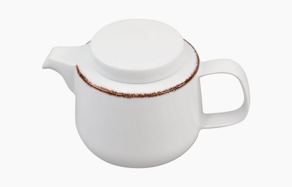 Tea Pot 550ml Coral Brown